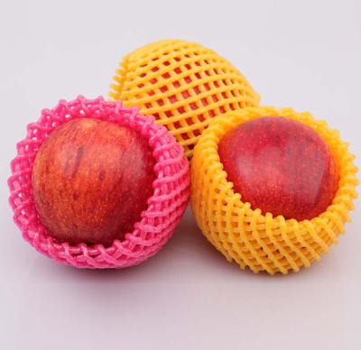 China Soft Top Colorful Fruit Foam Net Sleeve EPE Foam Fruit Net For Guava Packing for sale