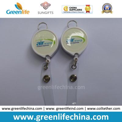 China New Heart Shape Logo Printing Office ID Security Badge Holder for sale