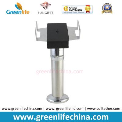 China Flexible Display Plate Stainless Steel Pole Suit for Different Size Pinpad Security Display Holder for sale