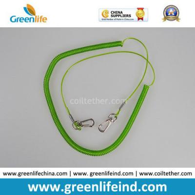 China Light Green Retractable Fishing Tool Tether Lanyard for Fishing Rod for sale