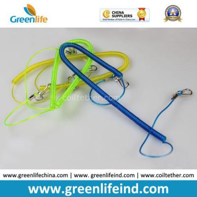 China Safety Lobster Clasp Hook Flexible Fishing Line Coiled Belt for sale