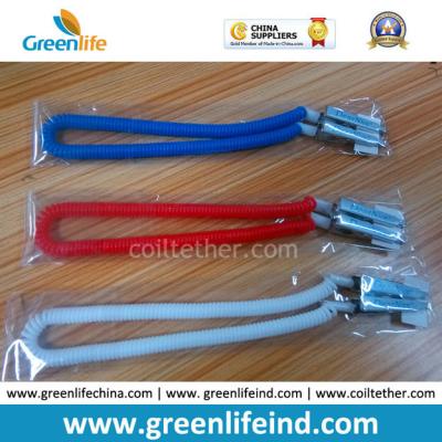 China Hot Selling White/Red/Blue Spring String Coiled Dental Clips for sale