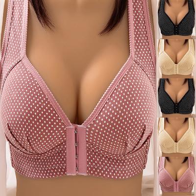 China Anti Sag Wireless Breastfeeding Bra Front Closure Maternity Nursing Bra Women QUICK DRY Pregnancy Underwear for sale