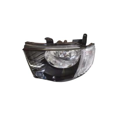 China Full PC New Car Front Head Lights Lamps For Mitusbishi L200 2005 for sale