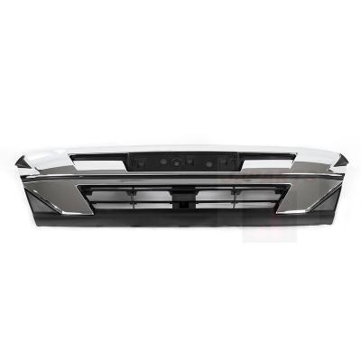 China Hot Sale Car Chrome Kits Automotive Parts Front Grille Guard Plastic ABS For ISUZU Dmax 2016 for sale