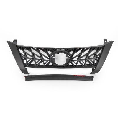 China New Replacement Front Bumper Cover Grille For Ford Fortuner 2016 Center Hood Protection Auto Accessories Automotive Parts ABS Upper for sale