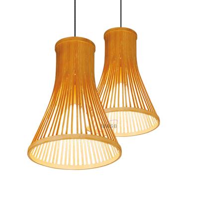 China Modern Interior Design Modern Lighting Led Light Fixture Rattan Bamboo Lamp For Home for sale