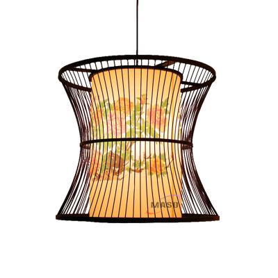 China Modern Modern Pendant Light Bamboo Light Fitting Decorative Hanging Lamp For Home for sale