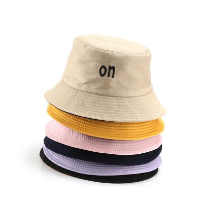 China Custom Character Cotton Bucket Hat Design Your Own Embroidery Bucket Hat Fisherman Hats for sale