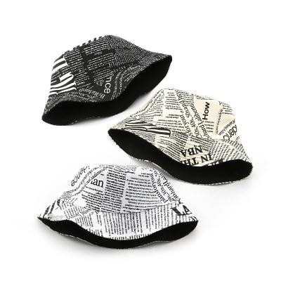 China Striped Design Cool Printed Bucket Hat And Embroidered Cotton Fisherman Bucket Hat With Private Label Custom Label for sale