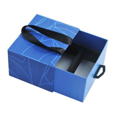 China New Recyclable Paper Box Style Hair Extension Paper Gift Box Drawer Packaging Gift Box for sale