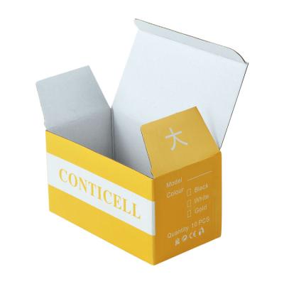 China Eco Friendly Recycled Materials Low Moq Small Packaging Cardboard Corrugated Paper Box for sale