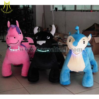 China Hansel Wholesale Hot Sale animal rider walking stuffed animals animal scooters in mall for sale