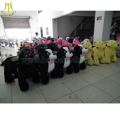 中国 Hansel Plush Walking Animals 4 Wheels Bicycle Toy Stuffed Animals To Paint Animation Guangzhou 販売のため