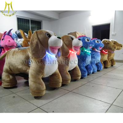 China Hansel Bike Animations Coin Operated Motorized Kid Plush Toy Bike for sale