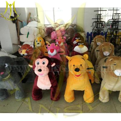 中国 Hansel Wholesale Toys Animal Rides Parent Plush Motorized Animals 販売のため