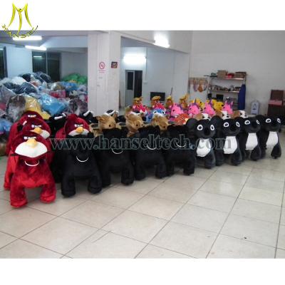 China Hansel 2016 high quality Electric Walking Animal Dinosaurs Toy Plush Animal Electric Scooter for sale