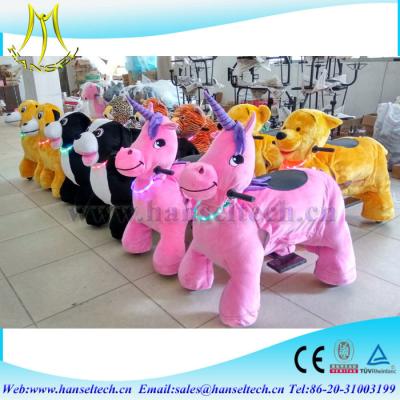 中国 Hansel arcade game consolekid ride for salekiddie trains for sale supermarket indoor kiddie rides kids bike ride game 販売のため