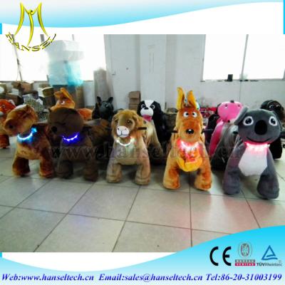 中国 Hansel electric toys for kids to ride kids arcade rides	kid ride on toys stuffed animals that walk kids ride on bike 販売のため