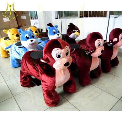 China Hansel battery ride on animals kids carousel toy ride ride on car electric animal ride for shopping mall and supermarket for sale