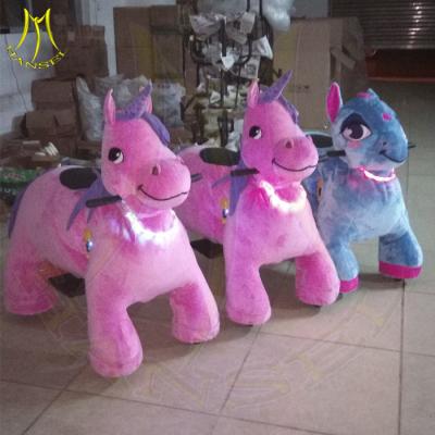 China Hansel zippy animal motorized rides inexpensive amusement park rides ride on furry animal zippy battery kids rides for sale