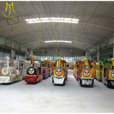 中国 Hansel hot selling Outdoor Trains Rides Kiddie Train Rides For Sale, Kiddie Trian Electric Indoor rides factory 販売のため