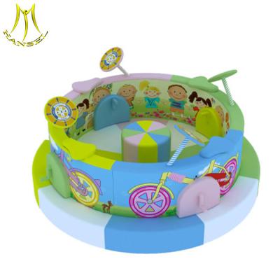 China Hansel  commercial play equipment toddlar soft play item soft carousel games for kids for sale