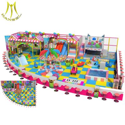 中国 Hansel  indoor playing games for kids  naughty castle kids fun indoor soft play area 販売のため