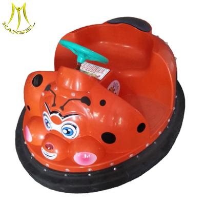 中国 Hansel kids outdoor amusement park for sales plastic bumper car 24 volt ride on car 販売のため