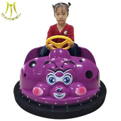 China Hansel 2018 popular toy happy car amusement park rides luna park kids electric car with coin for sale