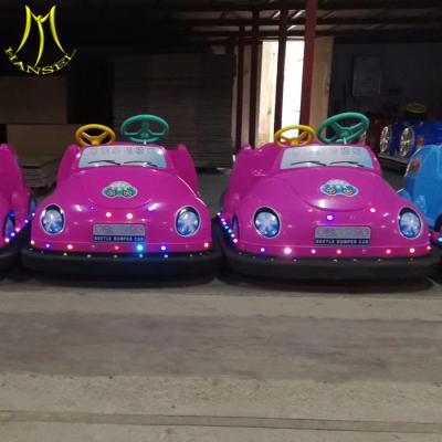 China Hansel  indoor playground electric bumper cars for kids plastic bumper car for sale