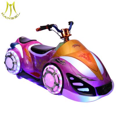 China Hansel kids battery powered motorbike amusement rides 12v ride on motorbike outdoor for sale