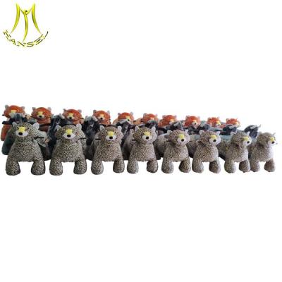 中国 Hansel  amusement park electric game machine kids stuffed ride on animals 販売のため