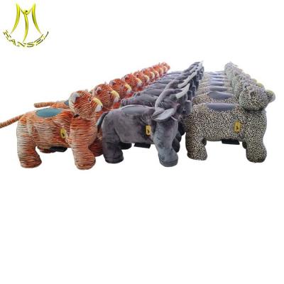 中国 Hansel coin operated amusement motor bike unicorn animal ride for mall 販売のため