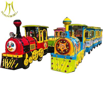 中国 Hansel  Amusement park  electric trackless train children train rides for sale 販売のため