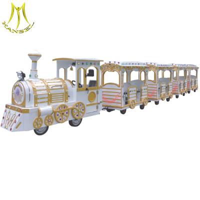 中国 Hansel  high quality large  24 seats amusement trackless tourist train for sale 販売のため