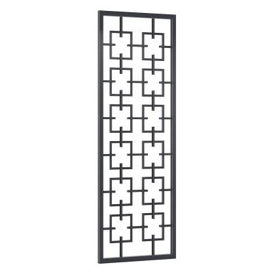 China Rose Gold Mirror Stainless Steel Building Non-Slip Living Room Partition Decorative Room Divider Screen for sale