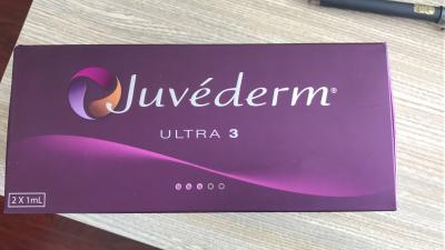 China Hot sales Juvederm Ultra 3  Anti-wrinkle/Cross linked Injection Grade Hyaluronic Acid Filler/Cross Linked HA acid Filler for sale