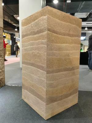 China High Heat Resistant Smooth Artificial Stone Panel Flexible Stone Look Wall Cladding for sale