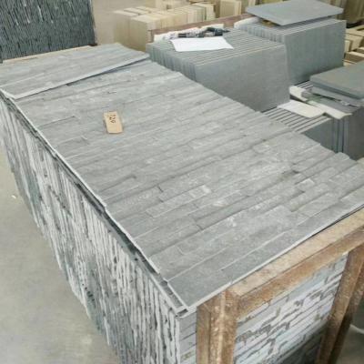 China Rechteck blaues dunkles Grey Sandstone Wall Cladding Tiles Vielzweck zu verkaufen