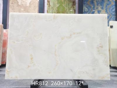 China Natürliche weiße Jade Luxury Stone Tiles Honed für Fernsehhintergrund-Wand-Dekoration zu verkaufen