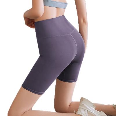 China New Plus Size Yoga Gym Workout Leggings Women Clothing Breathable Soft Stretch Seamless Exercise Short Leggings for sale