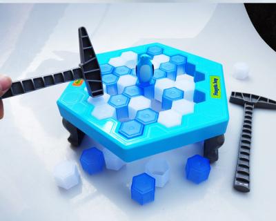 China Penguin Trap Ice breaker Game Save Penguin on Ice Block Family Toy Funny Game for sale