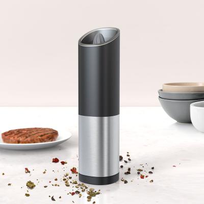 China Multifunctional Electric Grinder Pepper Sea Salt Stocked Kitchen Electric Grinder for sale