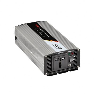 China Power Inverter Pure Sine Wave Power Inverter 500W Voltage Converter 220 110 for sale