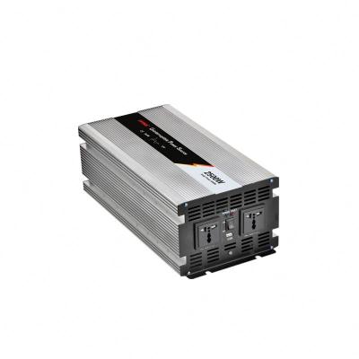 China 2500W 12v 24v Pure Sine Wave DC to AC 110v 230v UPS Pure Sine Wave Inverter with Charger for sale