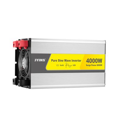 China Pure sine wave inverter 12v 24v 48v dc to ac 220v pure sine wave inverter 4000w paypal for sale