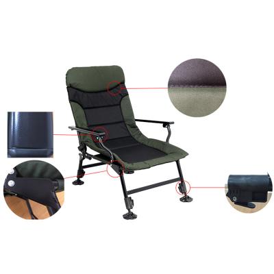 China High Quality Waterproof Carp Fishing Camping Folding Chairs Recliner Chair RCY-CH002 for sale