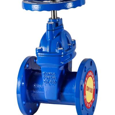 China Performance Factory Sale Sealing Various Widely Used Ductile Iron Flanged Blind Stem Gate Valve for sale