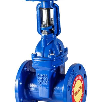 China Wholesale Customized Performance Good Quality Sealing Ductile Iron Flanged Stem Gate Valve for sale